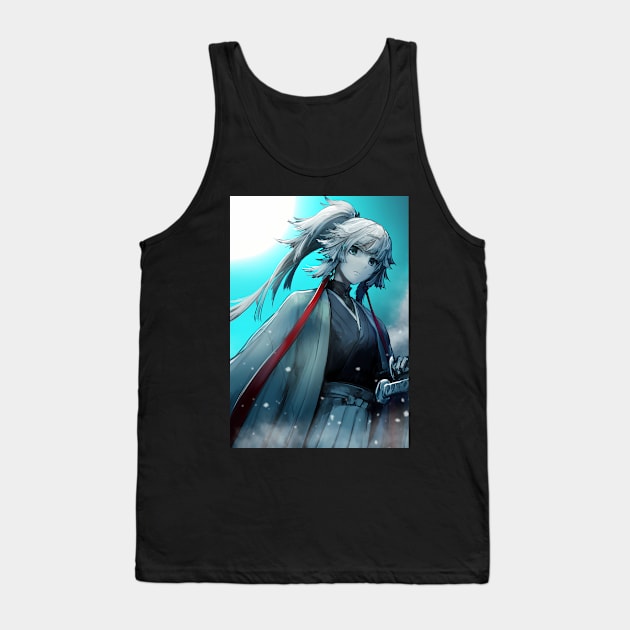 Ice cold samurai Tank Top by Fracture Traveling